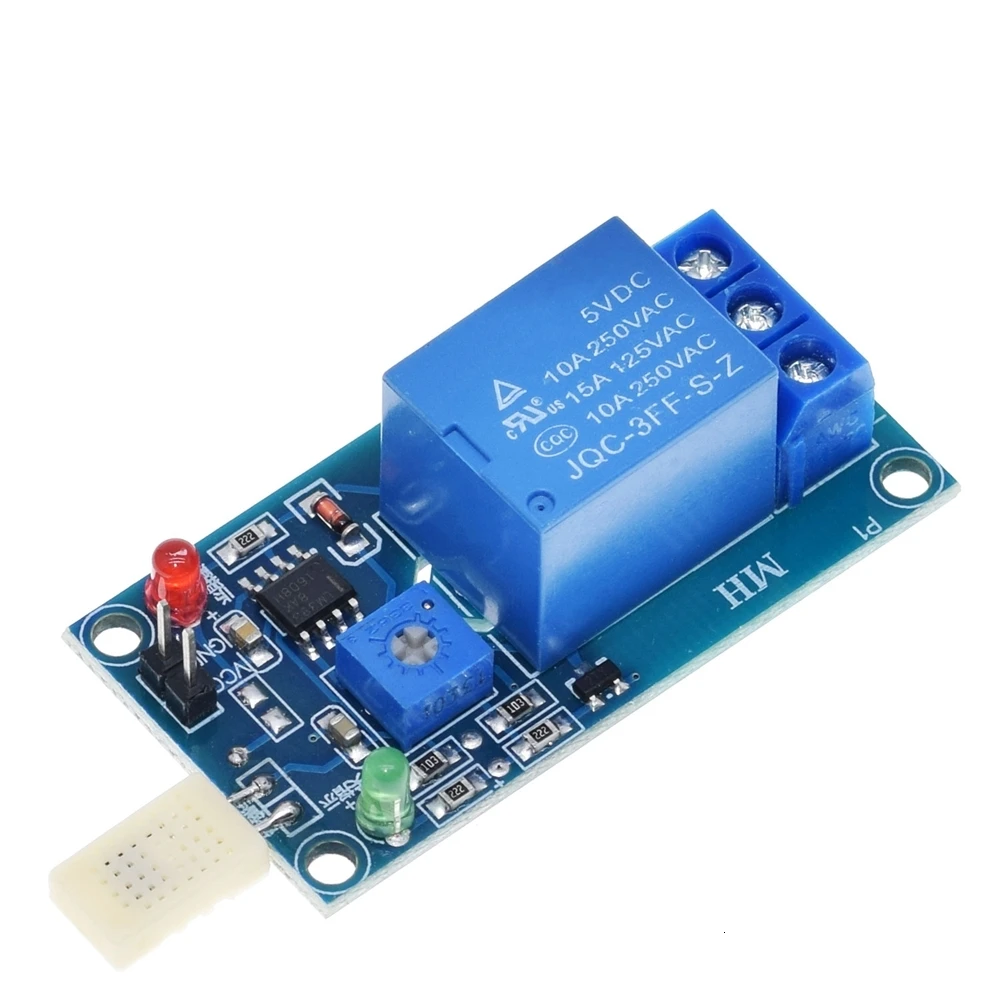 TZT HR202 DC 5 в 1 канал 1CH датчик влажности переключатель релейный модуль Плата управления датчик влажности модуль для Arduino