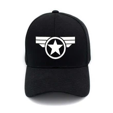 Бейсбольная Кепка унисекс в стиле Капитан Америка с логотипом Стива в морском стиле, Повседневная летняя кепка в стиле хип-хоп