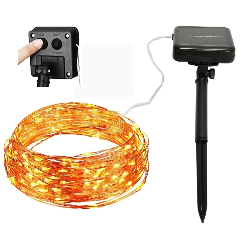 

KDL 200 LED Solar String Light Copper Wire Starry 72ft IP65 Waterproof Outdoor Garden Decoration