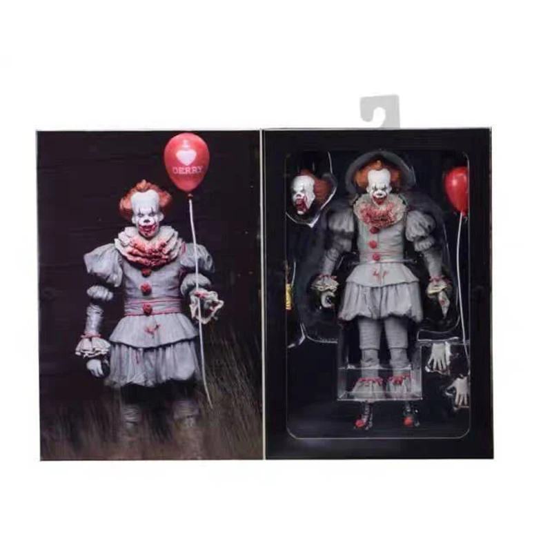 NECA scarry фильм Стивен Кинг это Pennywise Джокер клоун фигурка игрушки Косплей улица ужасов Фредди куклы день Хэллоуина