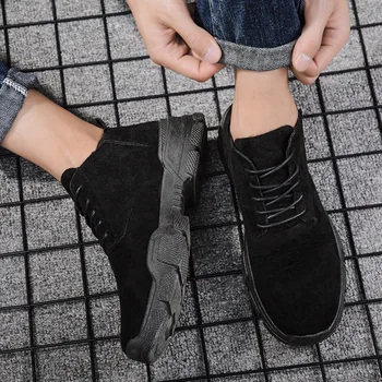 

2020 Summer Artificial Leather Shoe Sneakers For Men Shoes Breathable Men's Casual Shoes Lace up Male Shoes Loafers Size 39-44