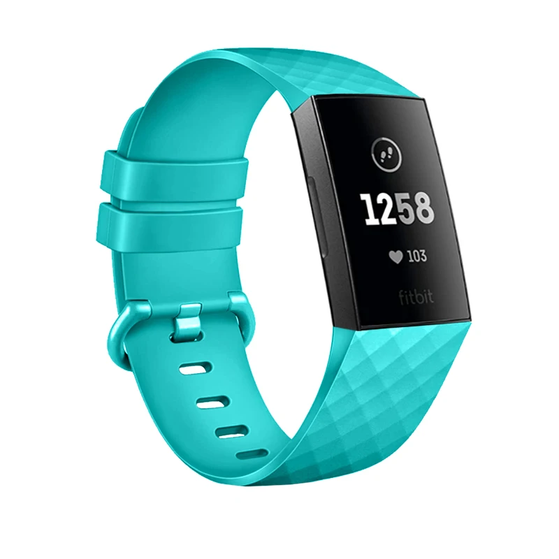 Sport Bands For Fitbit Charge 3 Strap Soft TPU Watch Strap Bracelet Replacement Belt For Fit bit Charge 4 Charge 3 SE Band