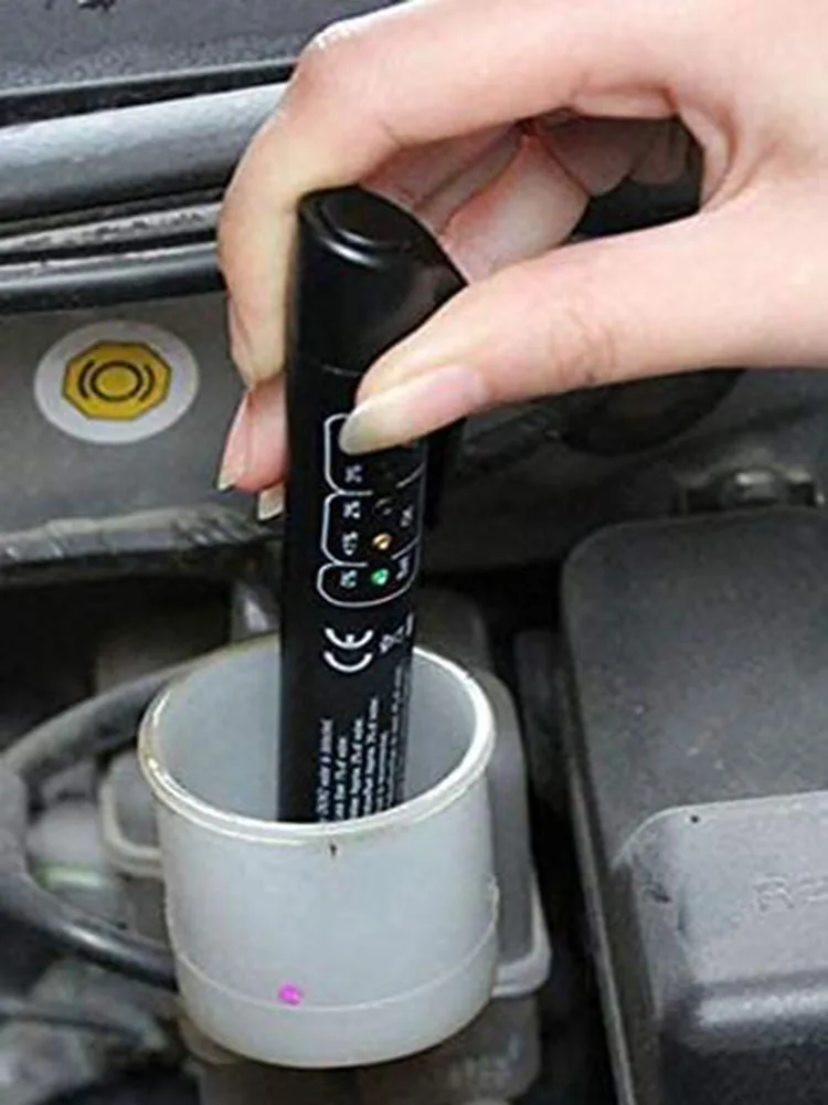 Professional Accurate Brake Fluid Tester Pen Car Auto Oil Moisture Liquid 5 LED Digital Tester Car Testing Tool For all Cars