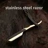 Professional Manual Shaver Straight Edge Stainless Steel Sharp Barber Razor Folding Shaving Beard Trimmer Cutter 3