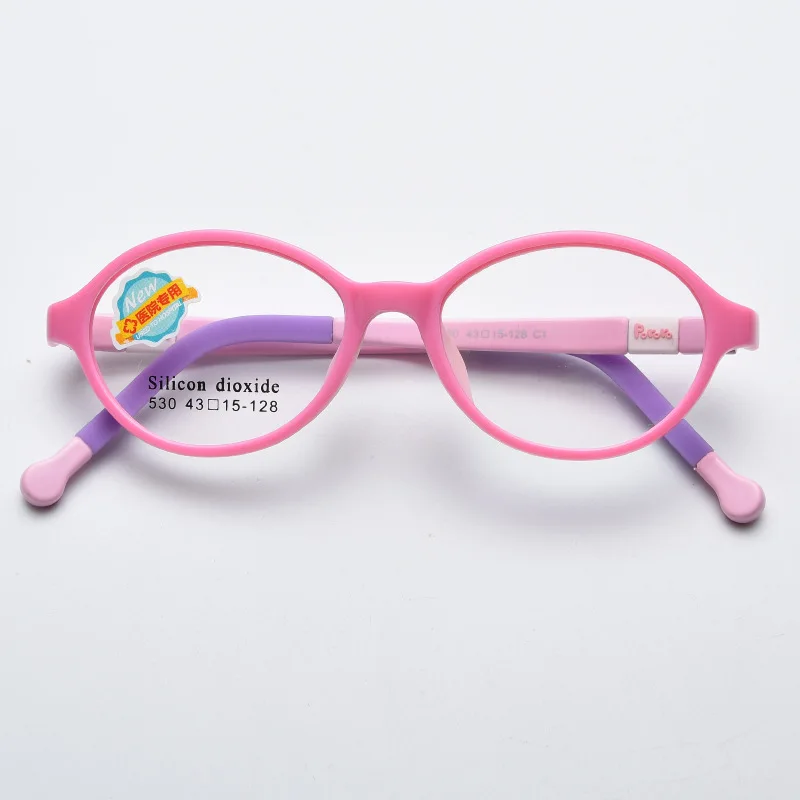 

Genuine Product ABC TR90 Memory Ultra-Light Children Myopia Hyperopia Eyeglasses Fixing Device Glasses Frame 530