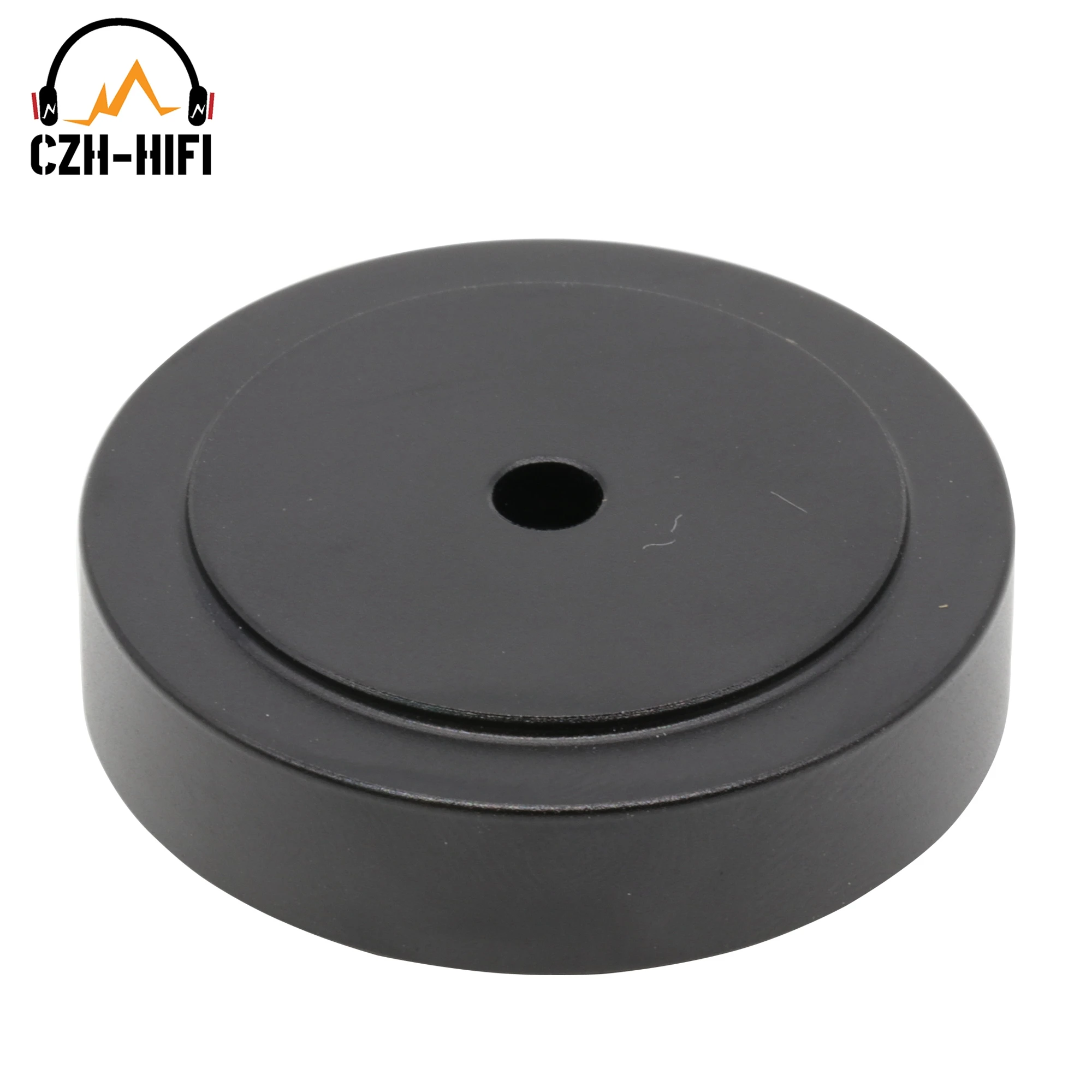 4 stücke 40x10mm Audio Isolation Stand Basis Füße Solide Aluminium Lautsprecher Subwoofer Spike Kegel Stoßfest Pad Plattenspieler CD-Player DAC – Detail 5
