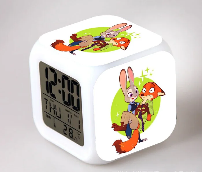 Безумный город животных кукла игрушка Zootopia многофункциональный цвет красочные меняющиеся игрушки Детская игрушка сигнализация