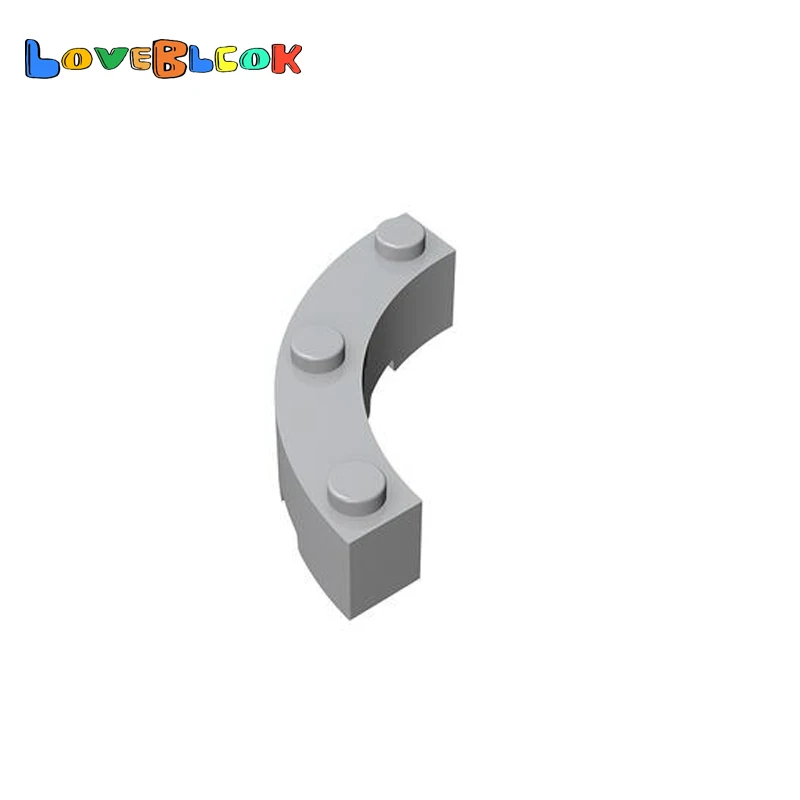 

Brick Corner 4x4 with 3 Studs Building Blocks Assembles MOC Technical Parts DIY Toy Creative For Kid 10644 / 48092 8pcs/Lot