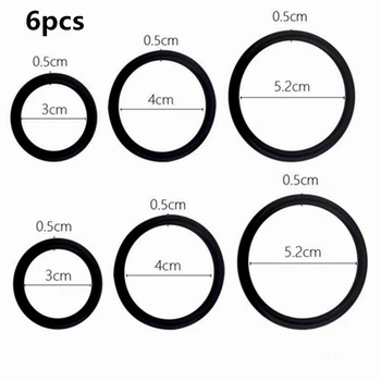 Silicone Penis Ring Ejaculation Delay Cock Rings Dick Erection Cockring Male Chastity Adult Sex Toys For Men Lock Sperm Trainer 5