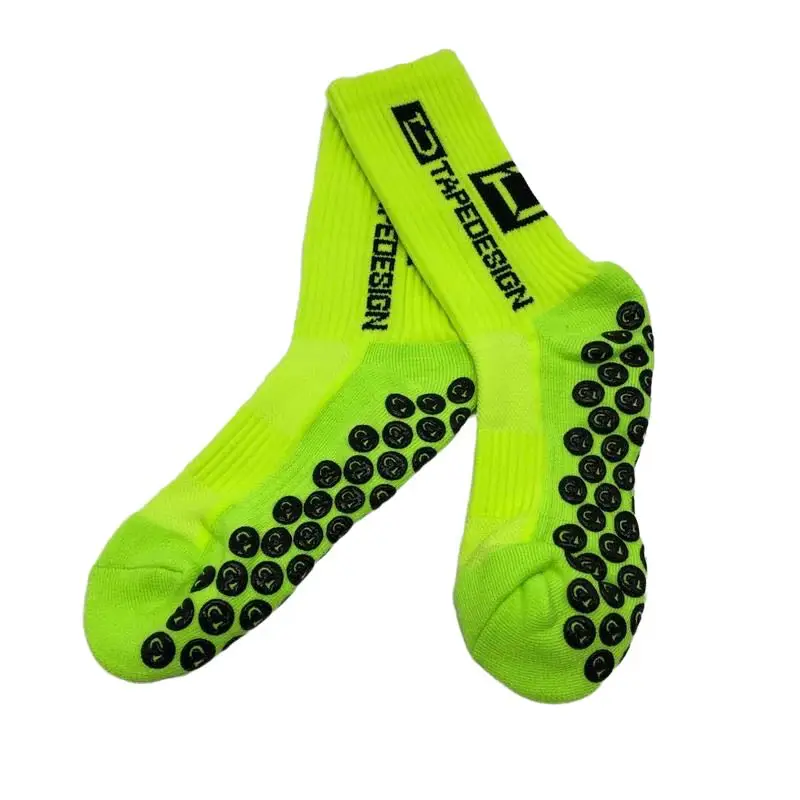 New  Men Anti-Slip Football Socks High Quality Soft Breathable Thickened Sports Socks Running Cycling Hiking Women Soccer Socks