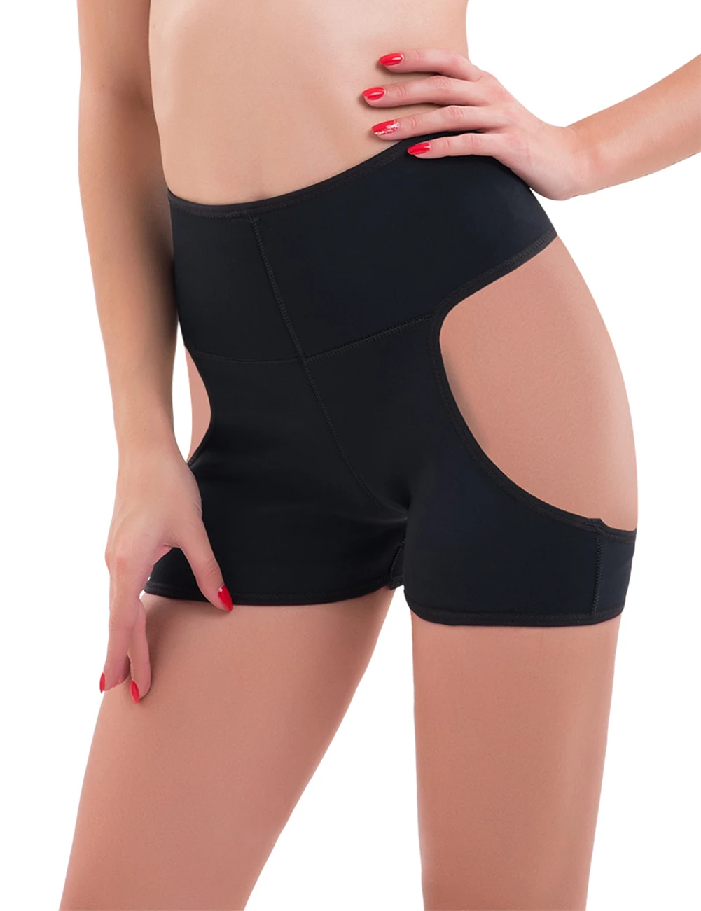 Женщины попа Hip Enhancer невидимый Лифт прикладом Утягивающие трусы пуш-ап низ боди сексуальное моделирующее белье трусики