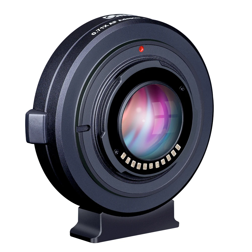COMMLITE CM-AEF-MFT Booster 0.71X фокусный редуктор AF Крепление объектива адаптер для Canon EF