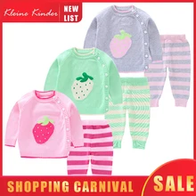 Вязаный костюм для новорожденных; Детский комплект со свитером; детский вязаный пуловер+ брюки для девочек и мальчиков; комплект одежды; сезон осень-зима; детская одежда