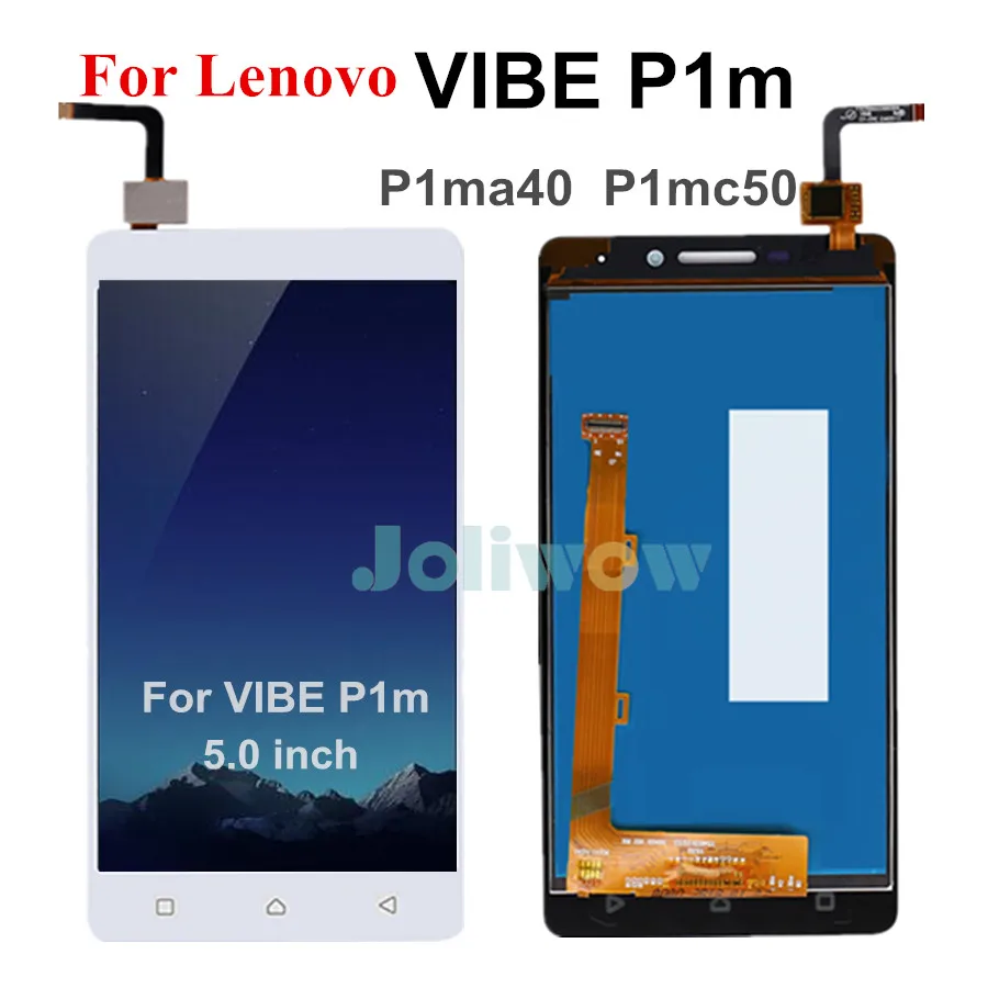 5 0 &quotдля Lenovo VIBE P1m ЖК дисплей сенсорный экран дигитайзер сборка Repalcement для P1M P1Ma40