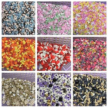 

20g Halloween Penguin Snowflake Mix for Resin DIY Supplies Nails Art Polymer Soft Clay Accessories DIY Sequins scrapbook