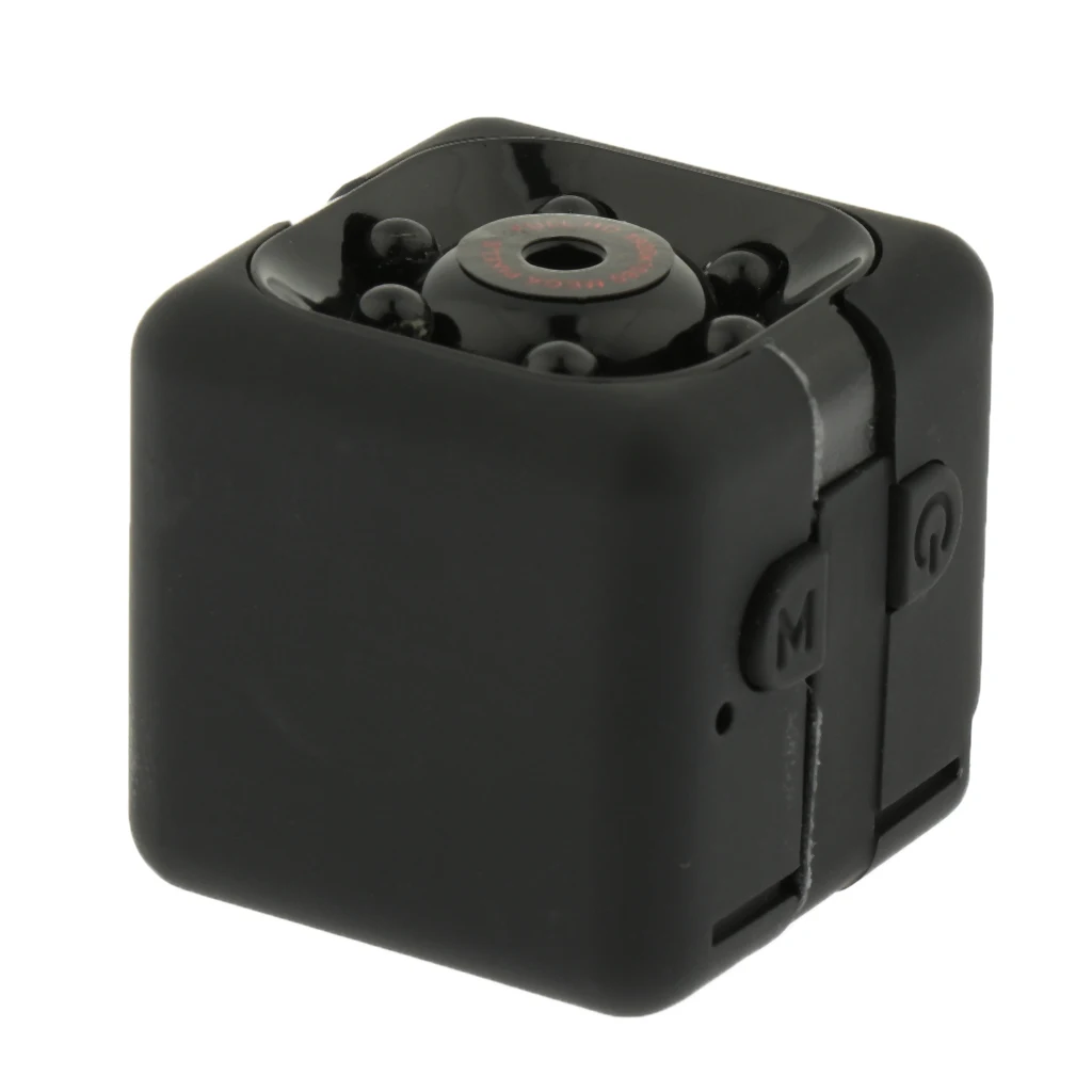 SQ11 Mini Size Camera 1080P HD for Home School Conference Portable Indoor/Outdoor Camcorder 140-degree wide-angle filming view