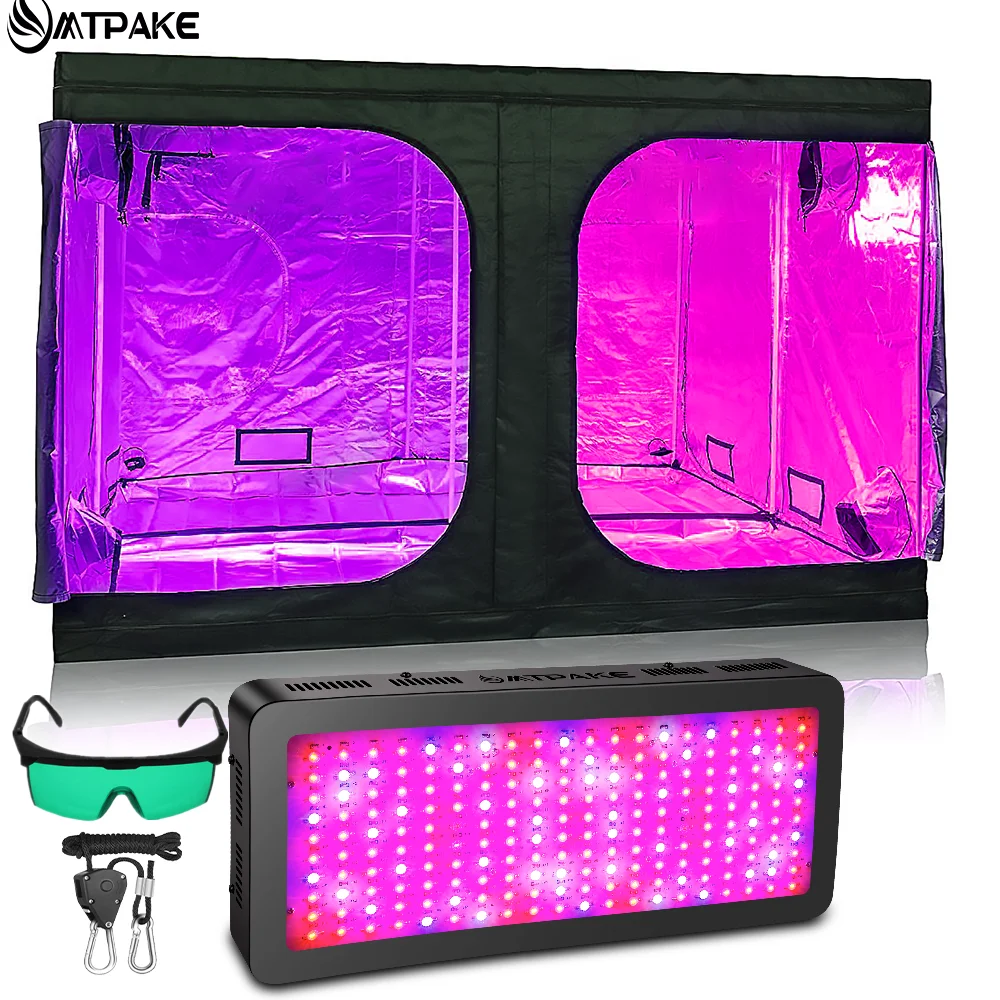 600D Grow Box 2-In-1 Grow Tent Kit Completo Piante Idroponiche Da Interno Tenda Crescente Per Serra Coperta Per Coltivazione Di Piante Da Fiore