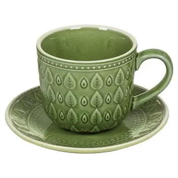 

Cup with Plate Natural (11 X 11 x 7 cm)