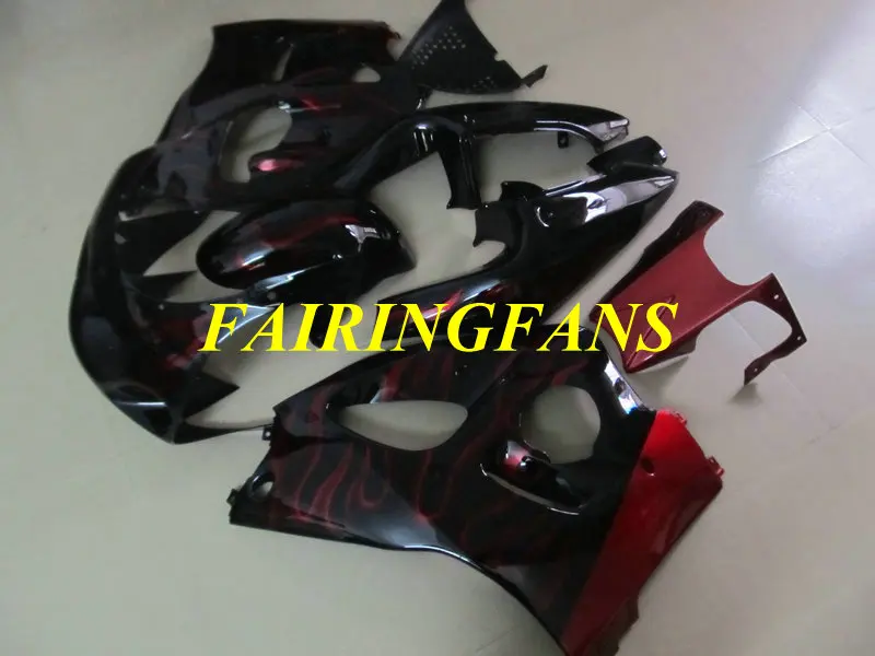 Мотоцикл обтекателя тела для SUZUKI GSXR600 750 96 97 98 99 00 GSXR 600 GSXR750 1996 2000 Обтекатели Кузов+ подарки SS13