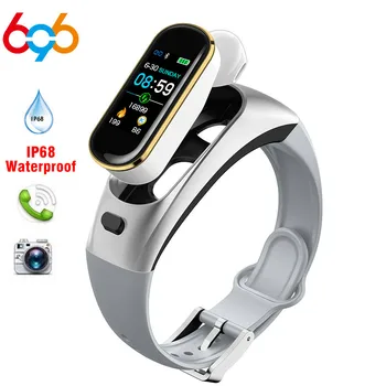 

H109 Smart Watch Bluetooth Earphone Smart Bracelet Blood Pressure Heart Rate Monitor Watch Men Fitness Track Wristband Women