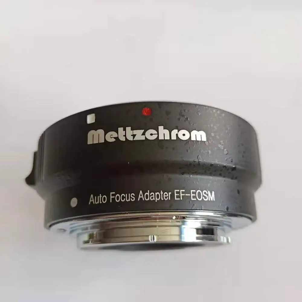 METTZCHROM EF-EOSM электронный адаптер для объектива с автофокусом для Canon EOS EF EF-S объектив для камеры EOS M M1 M2 M3 M5 M6 M10 крепление для EF-M