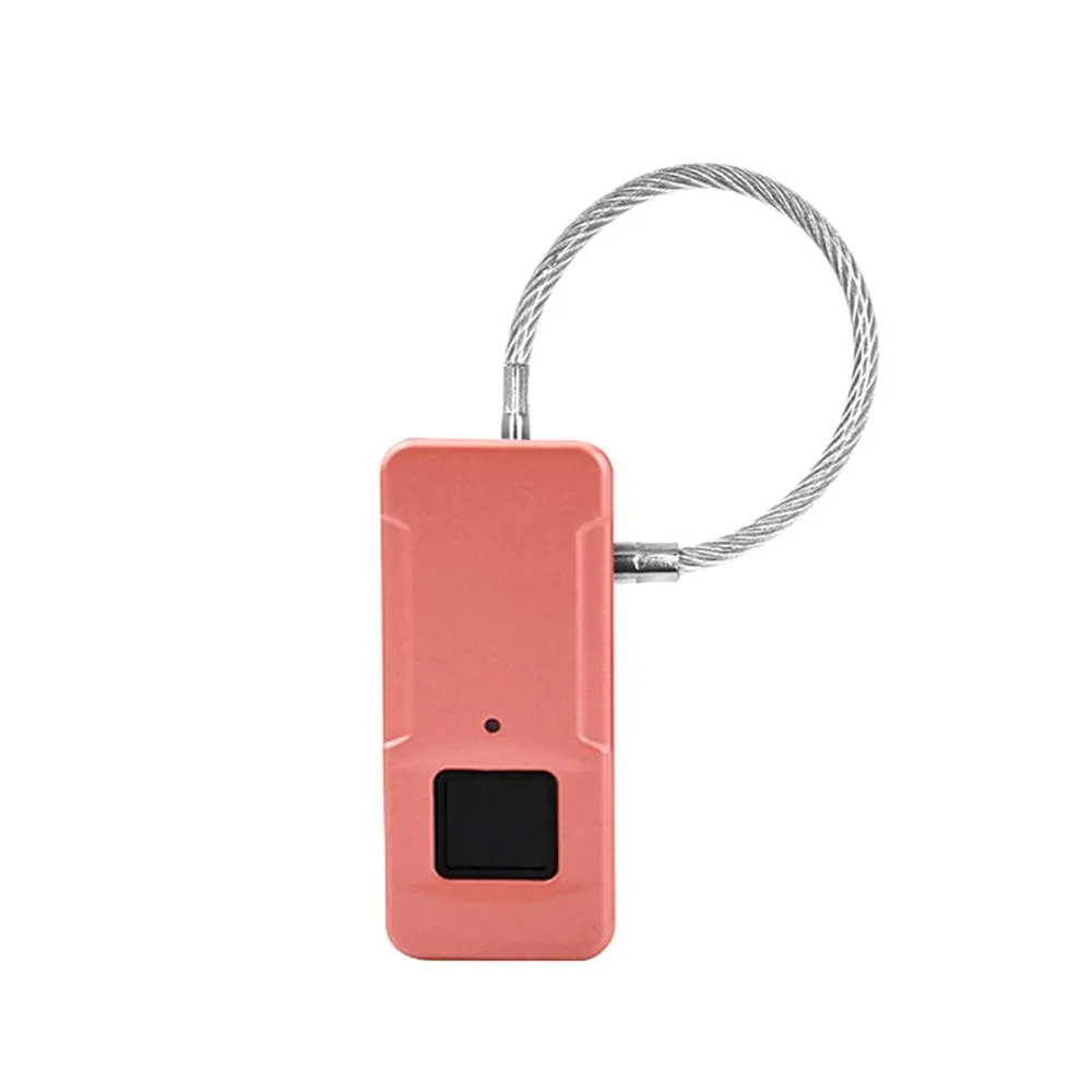 Smart Keyless Fingerprint Lock Waterproof Fingerprint Unlock Anti-Theft Security Padlock Door Luggage Lock