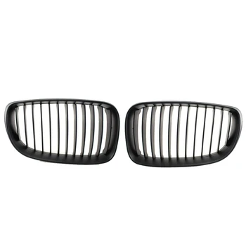 

Front Bumper Sport Kidney Grill Grille for BMW E81 E82 E87 E88 1 Series LCI 2007-2013 (Matt Black)