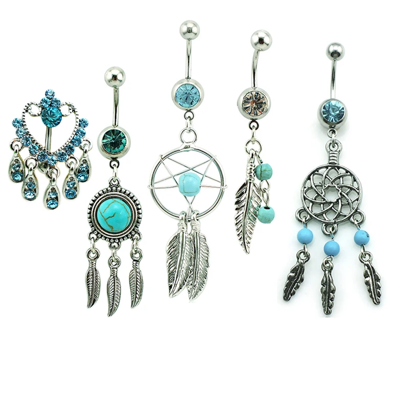 Stainless Steel Belly Button Rings Stainless Steel Body Jewelry