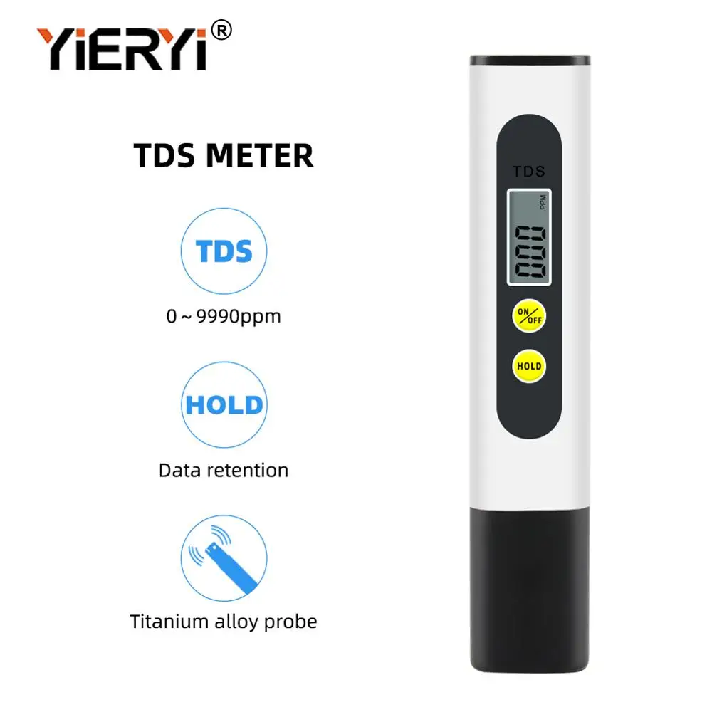 Портативный цифровой анализатор воды TDS-M2 тестер чистоты ручка Гидропоника TDS