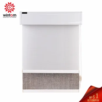 

Curtain Roller Blinds Double Layer Fabric Windows Curtains For Living Room Bathroom Office Blackout Size Customizat