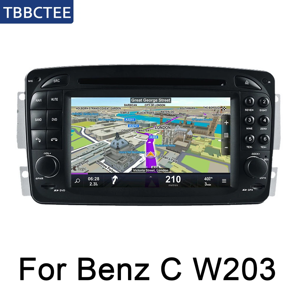 Sale For Mercedes Benz C Class W203 2001~2004 NTG Car Multimedia Player Android Radio GPS Navigation Stereo Autoaudio Car DVD 5