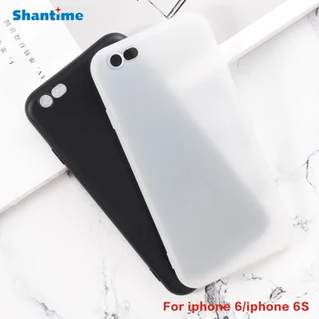 

For iphone 6 Gel Pudding Silicone Phone Protective Back Shell For iphone 6S Soft TPU Case