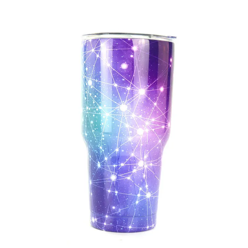 30oz Q UPORS стакан 20 30 унций дорожная кружка из нержавеющей стали с двойными стенками чашка для кофе вакуумная уличная ледяная напиток пиво вода Чай Кофе Кружки - Цвет: 30oz Q