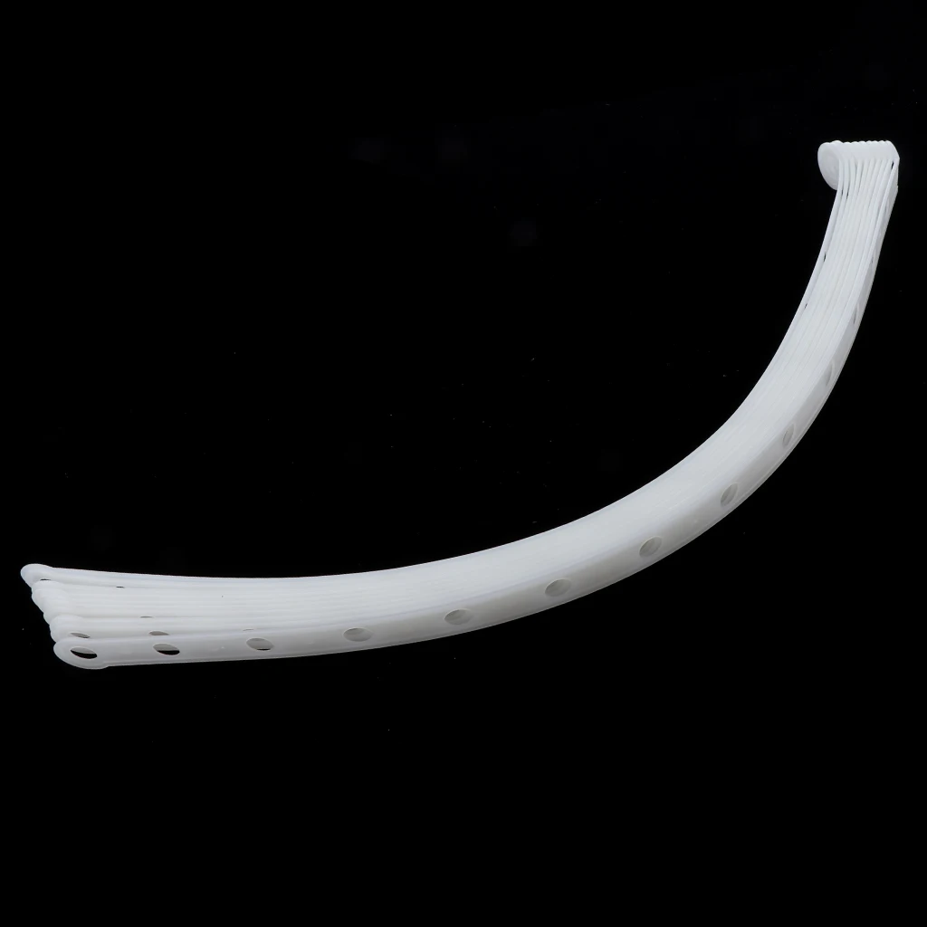 

Упаковка из 10 пластиковых полосок для соединения вешалки для магазина одежды, 14 отверстий