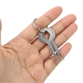 

Vehemo Silver Metal SET Pin Removal Tool Pin Removal Tool Wiring Terminal Pin Removal Tool Extractor Extractor Universal Car