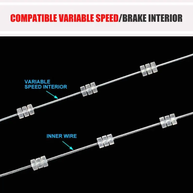 Прочный велосипедный кабель износостойкие провода для велосипедного тормоза крышка Избегайте трения восьмиугольная уплотнительное