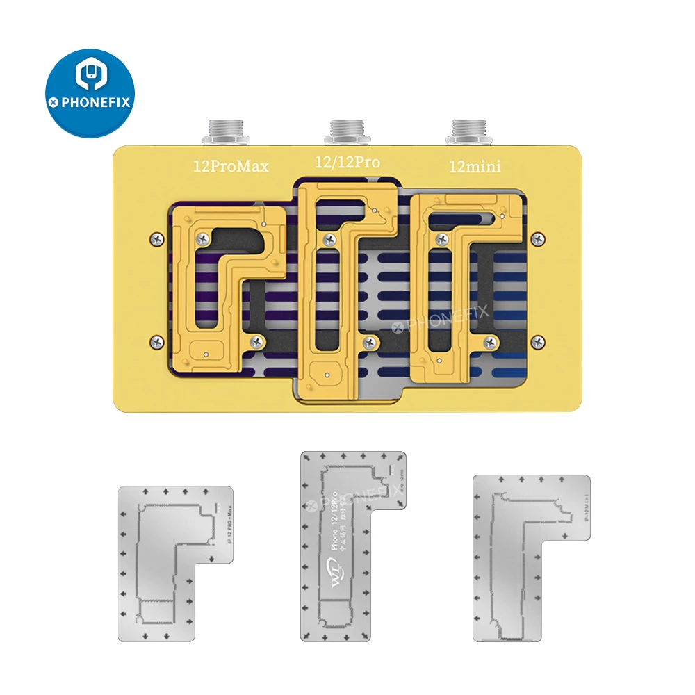 WL HT007 Intelligent Temperature Control Soldering Station for iPhone X XR XS 13 11 12 Pro Max CPU Desoldering Rework Station large metric wrench set Tool Sets