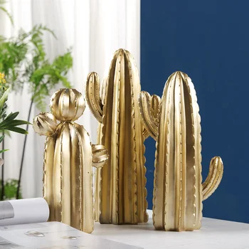 

Nordic Resin Cactus Crafts Decoration Home Simulation Plant Living Room Model Room Desktop Display Home Decoration Accessories