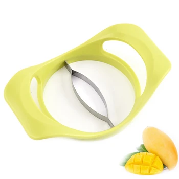 

1pcs Mango Splitter Slicer Fruit Cutter Pitter Craft Kitchen Tool Cutter Peach Fruit Splitter Large Mango Cutter Pit Remover