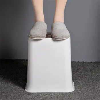 

Nordic Trash Can Double Layer Dry Wet Sorting Trash Bin With Drawer Toilet Waste Storage Household Kitchen Bedroom Basket