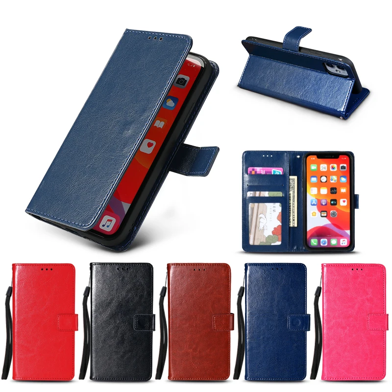 Чехол-книжка для Alcatel 1A 1B 1C 1S 1V 1X 2021 2020 2019 5003D 5009D 5004D 5033D 5024D кожа | Мобильные телефоны