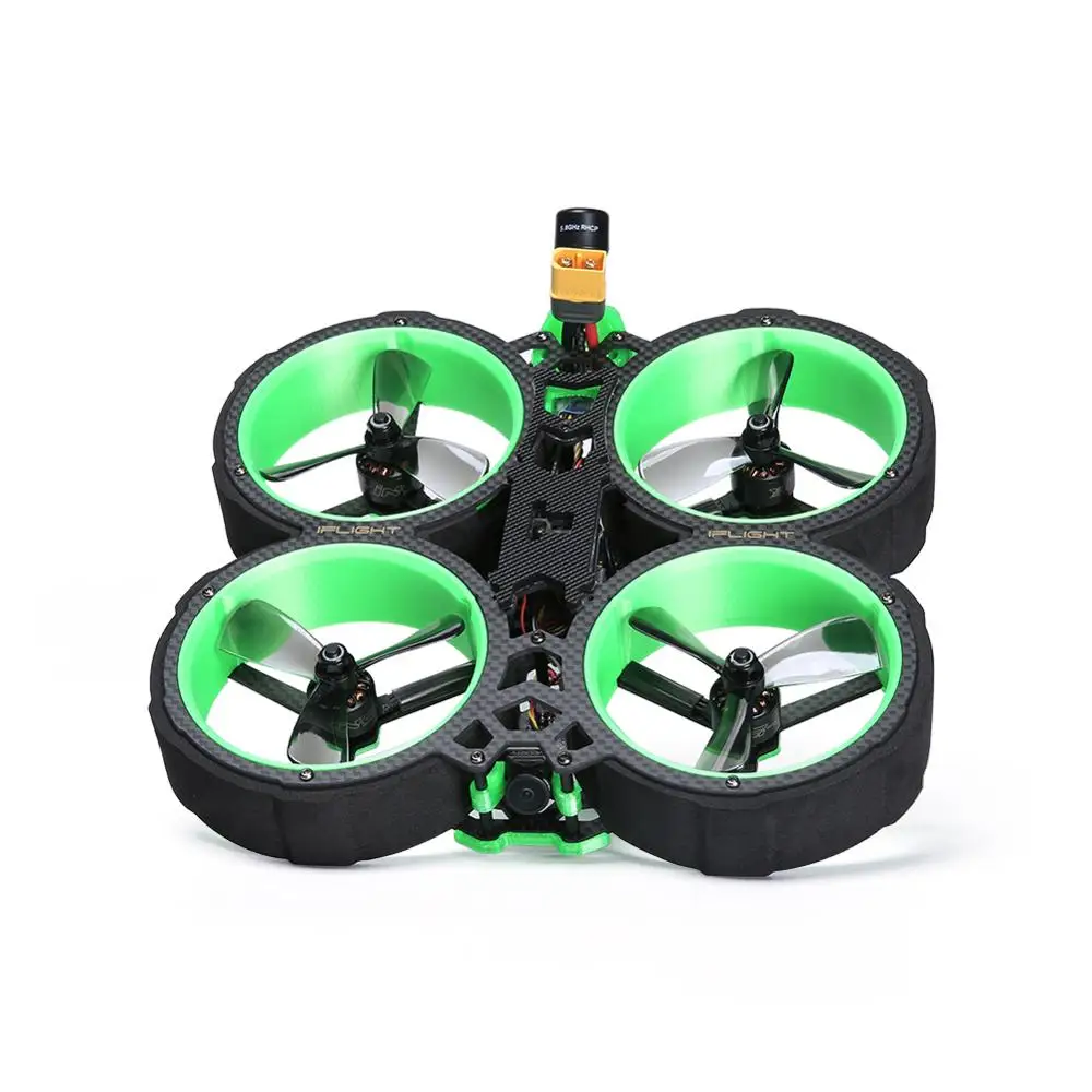 iFlight Green Hornet V2 145mm 3inch 4S 6S CineWhoop BNF W/ XING C 1408  motor/SucceX E mini F4 35A 300mW stack/3040 prop for FPV|Drone Accessories  Kits| - AliExpress