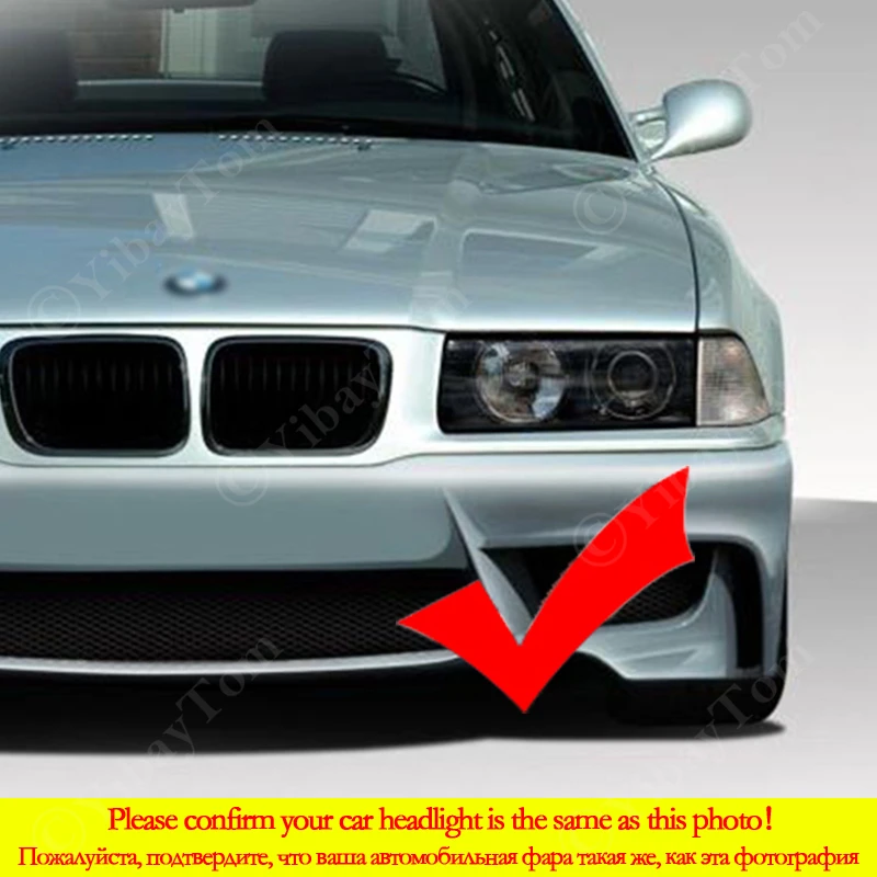 Acheter Switchback coton lumière LED Angel Eye double blanc ambre pour BMW  E36 série 3 avec phares Euro