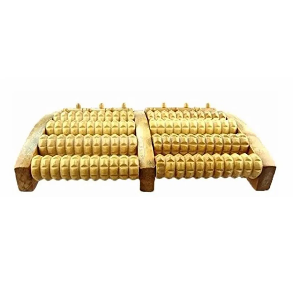 

Dual Foot Massager Roller (Large) Relieve Plantar Fasciitis Stress Heel Arch Pain Shiatsu Acupressure Relaxation