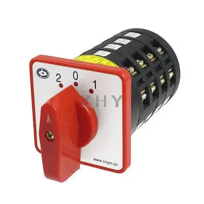 

Ui380V Ith 5A 12 Screw Terminal Combination Changeover Switch