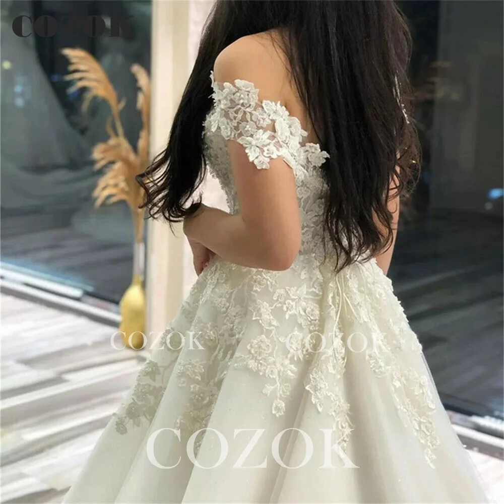 Luxury Wedding Dresses Ball Gown V-neck Lace Flowers Beaded Long Formal Women Bridal Wedding Gowns CZ16 mermaid wedding dress