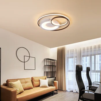 

Bedroom Living room LED Ceiling Lights lustre de plafond moderne Round circle rings Modern LED Ceiling Lamp for home