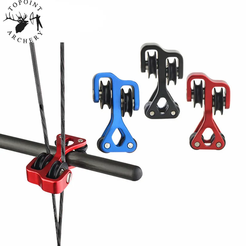 Archery Compound Bow Cable Slide Aluminum String Splitter Roller Glide Separator