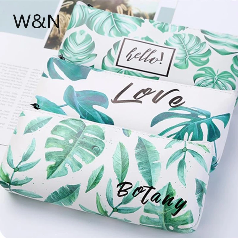 Kawaii Turtle Leaf Pencil font b Case b font School Pencil font b Case b font
