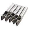 2mm*3/4/5/6/7/8/9/10/11/12mm DIY Drilling Bit Leather Craft Puncher Flat Hole Punch Maker Cutter Chisel Tool Set ► Photo 3/6